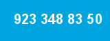 923 348 83 50 923 348 83 50